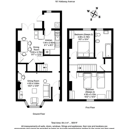 Extended Stays-parking-sleeps5-by Fabaccommodation *